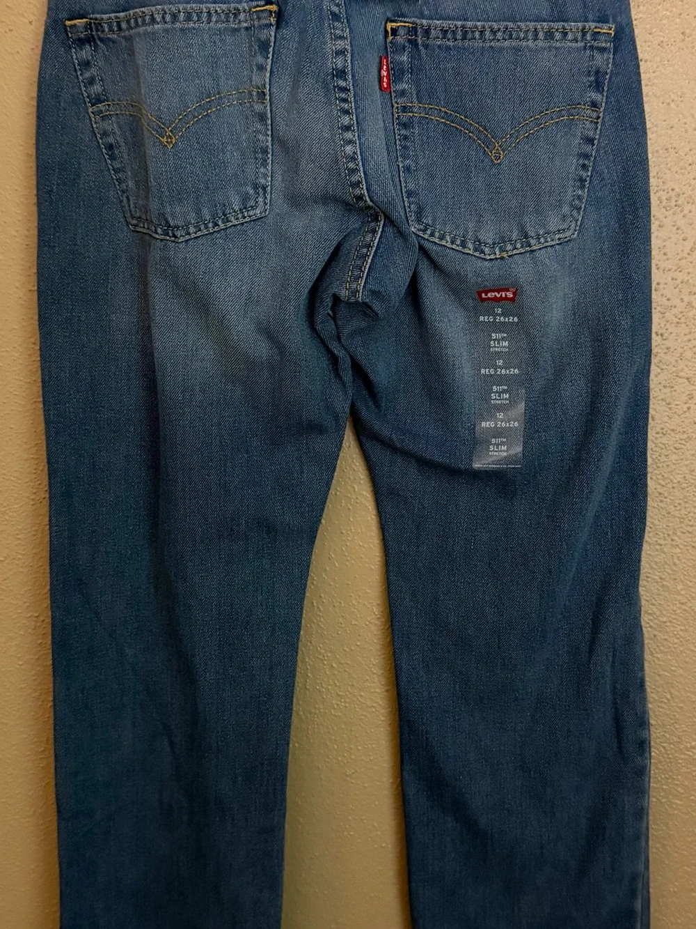 Boy’s Levi's 511 Slim Fit Jeans - Medium Blue